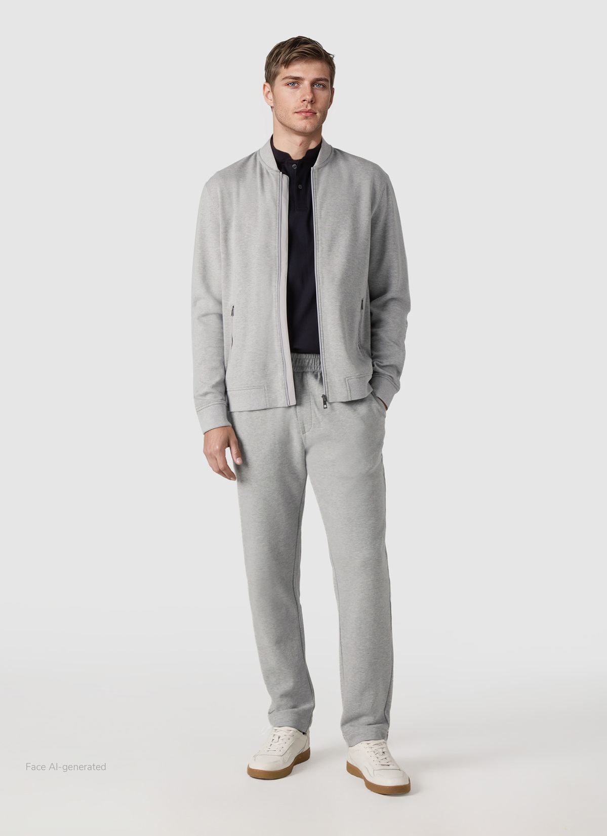 Jacke Wirk, Clear Silver Detailansicht 2