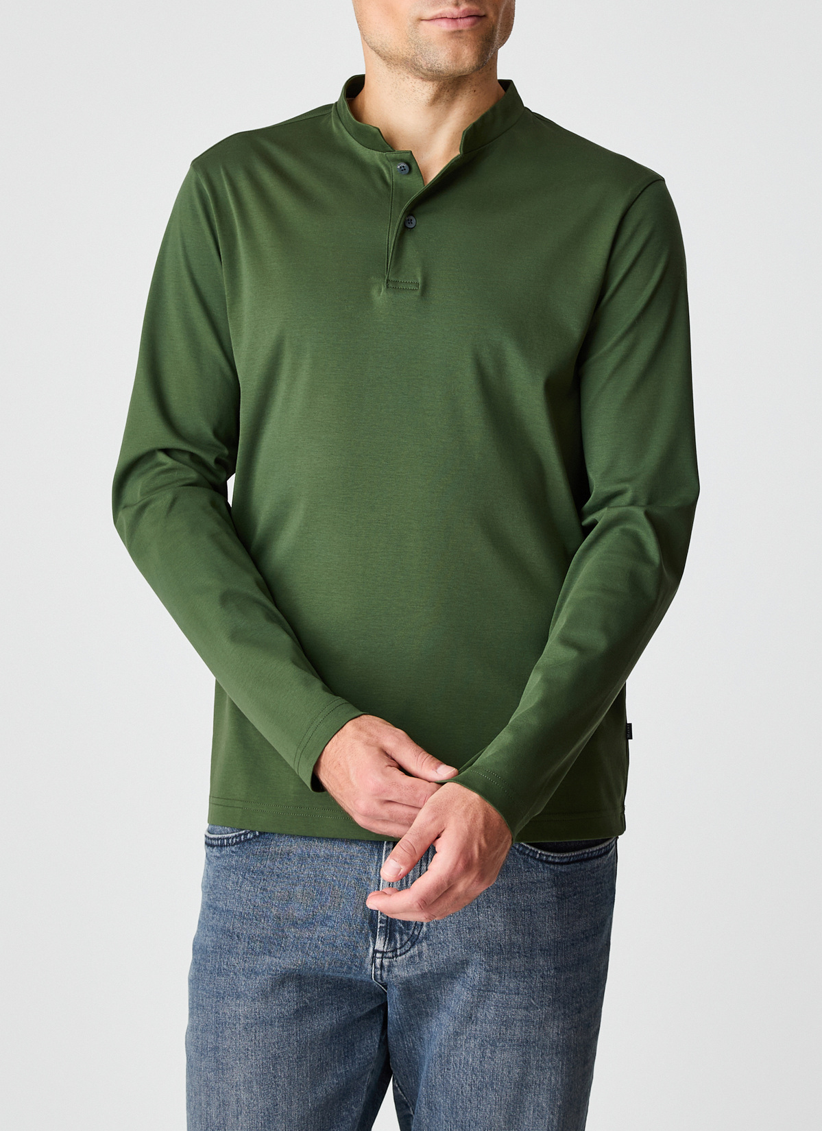 Longsleeve 1/1 Arm, Moos Garden Frontansicht