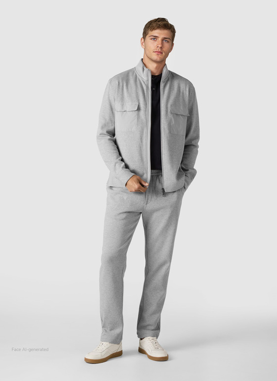 Jacke Wirk Clear Silver Frontansicht