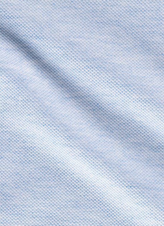 Shirt Polohemd Polar Blue Frontansicht