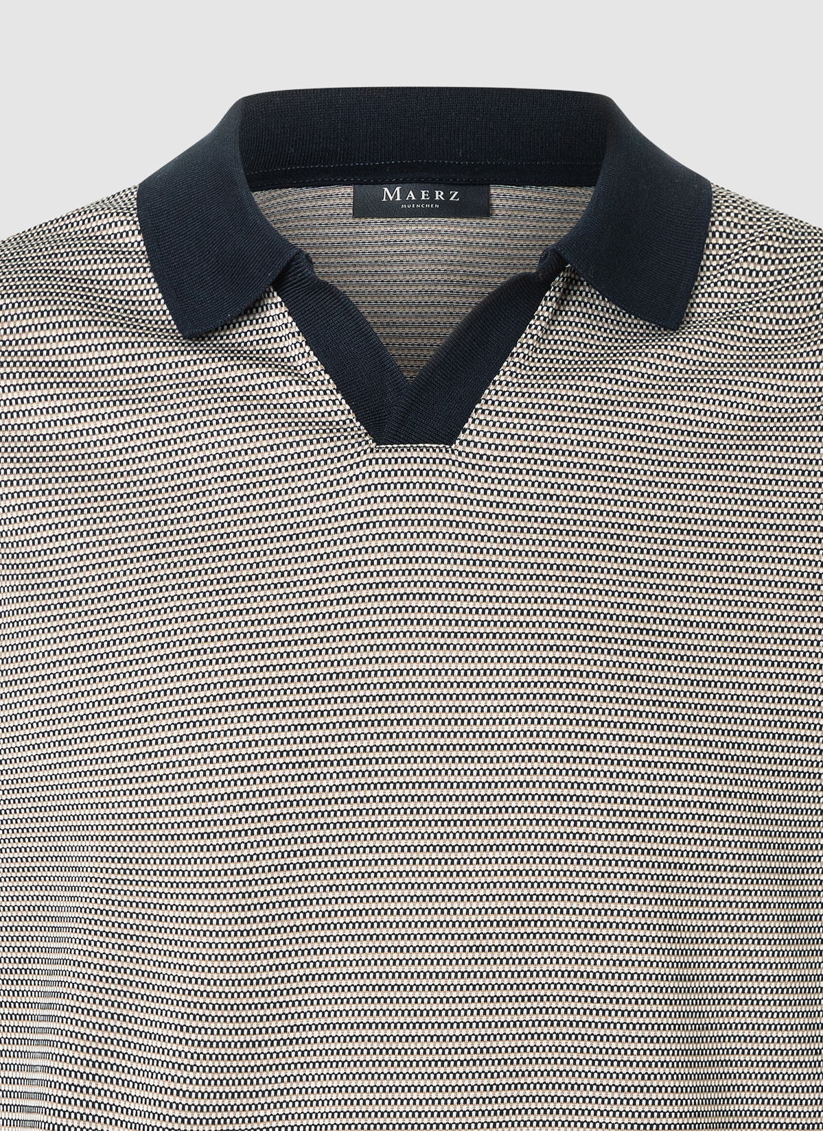 Poloshirt, Frappuccino Detailansicht 1