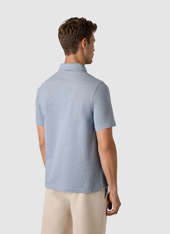 Poloshirt Deep Sea Frontansicht