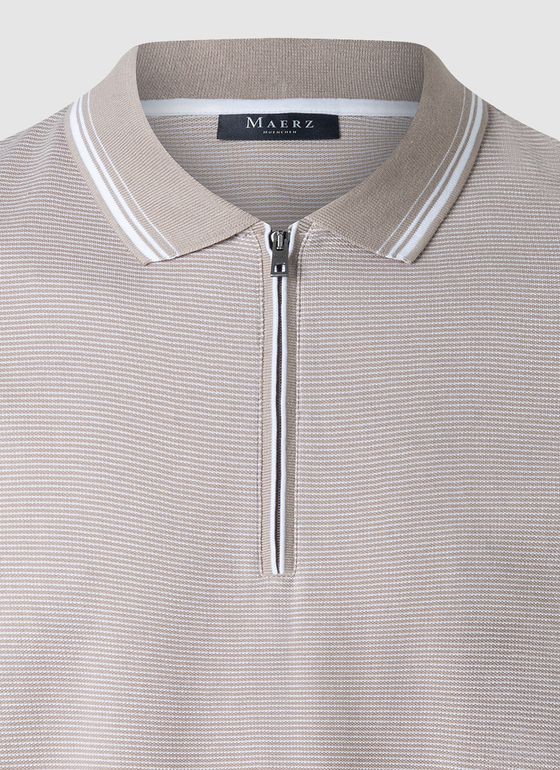 Poloshirt Frappuccino Frontansicht