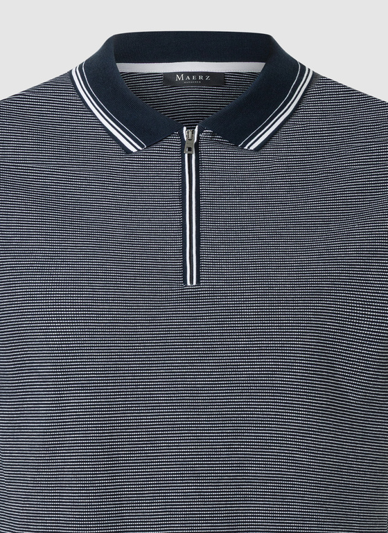 Poloshirt Dawn Blue Frontansicht