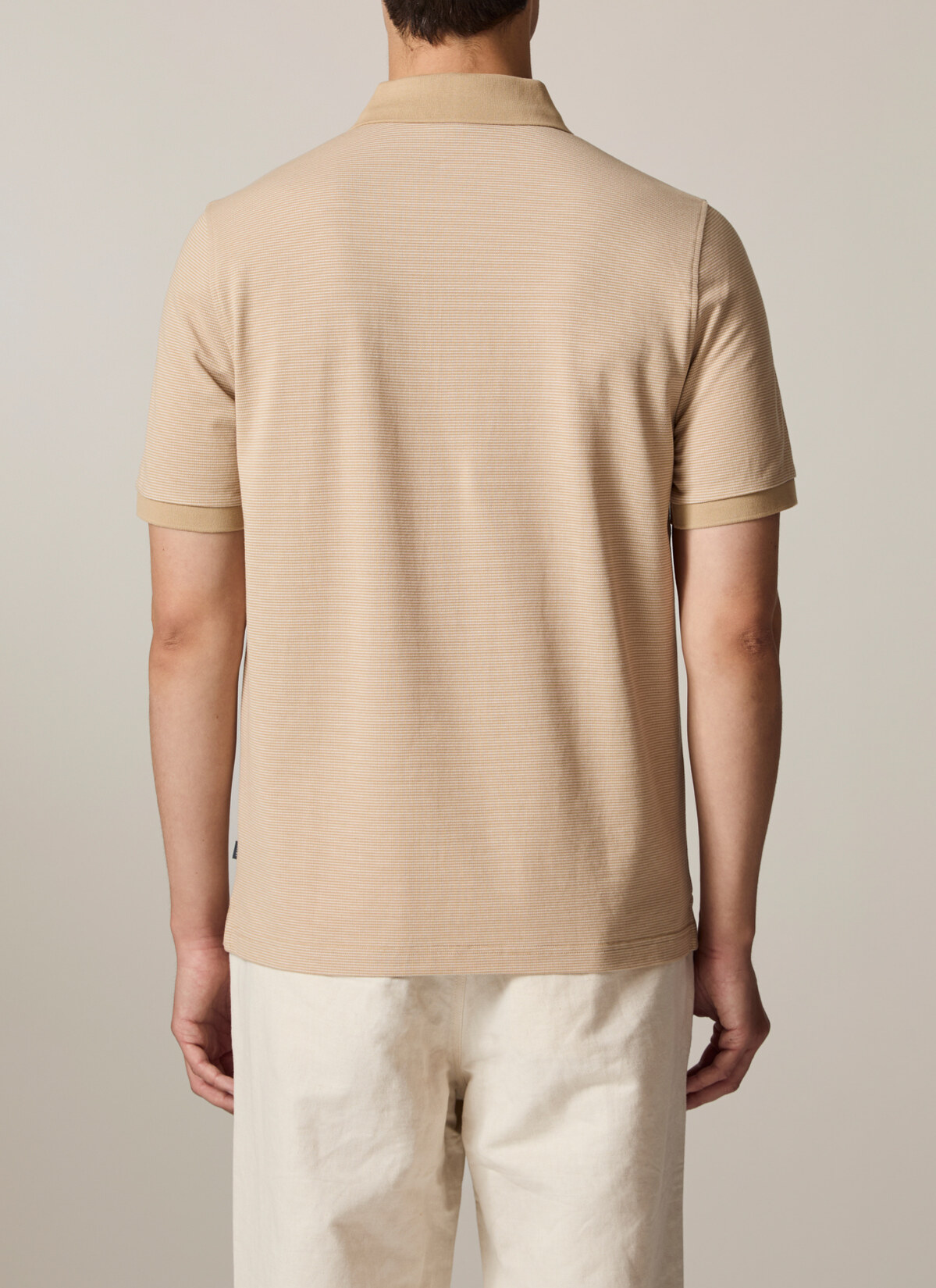 Poloshirt, Iced Coffee Rückansicht