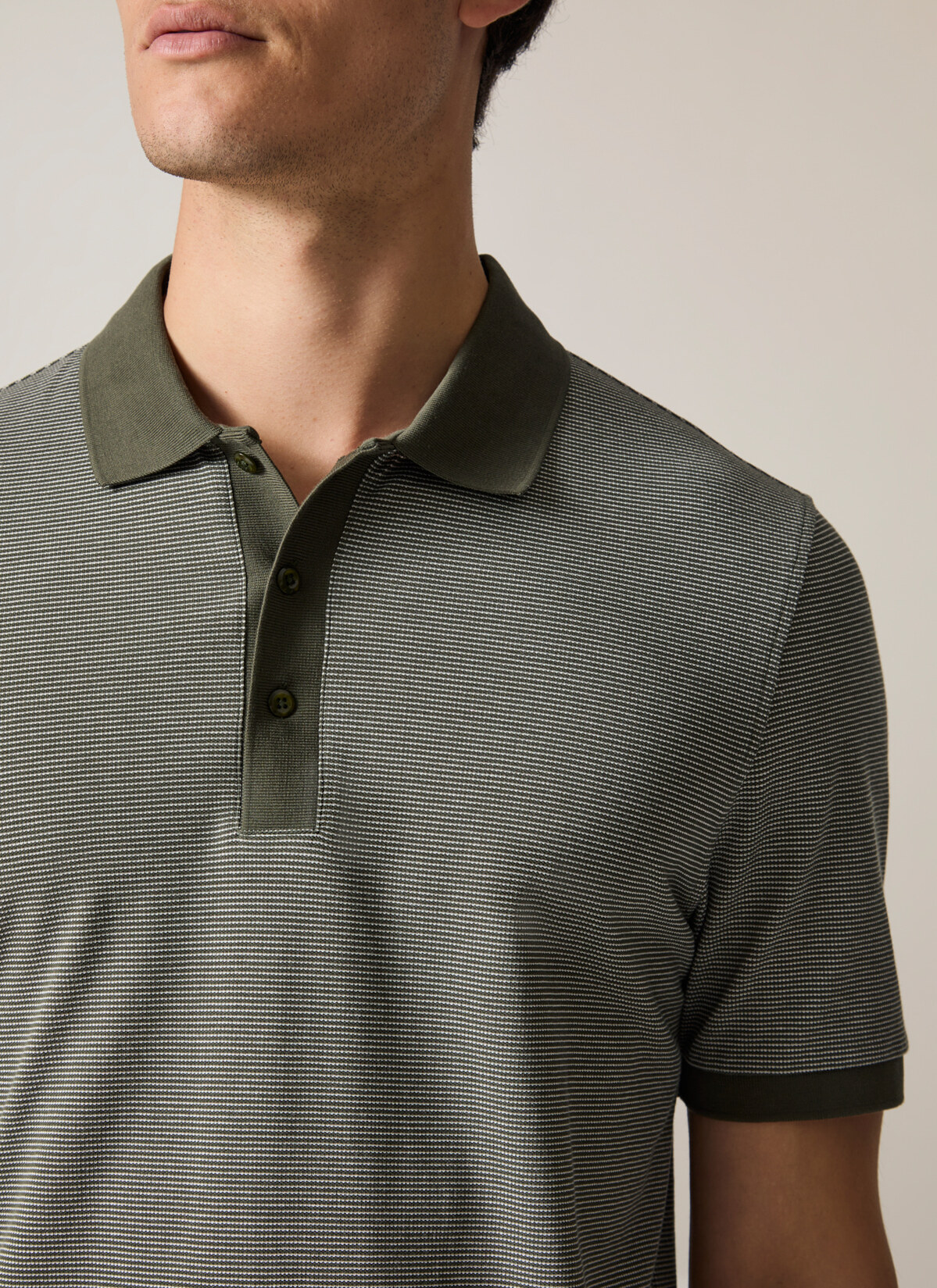 Poloshirt, Grape Leaf Detailansicht 2