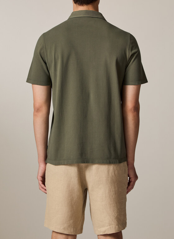 Poloshirt Grape Leaf Frontansicht
