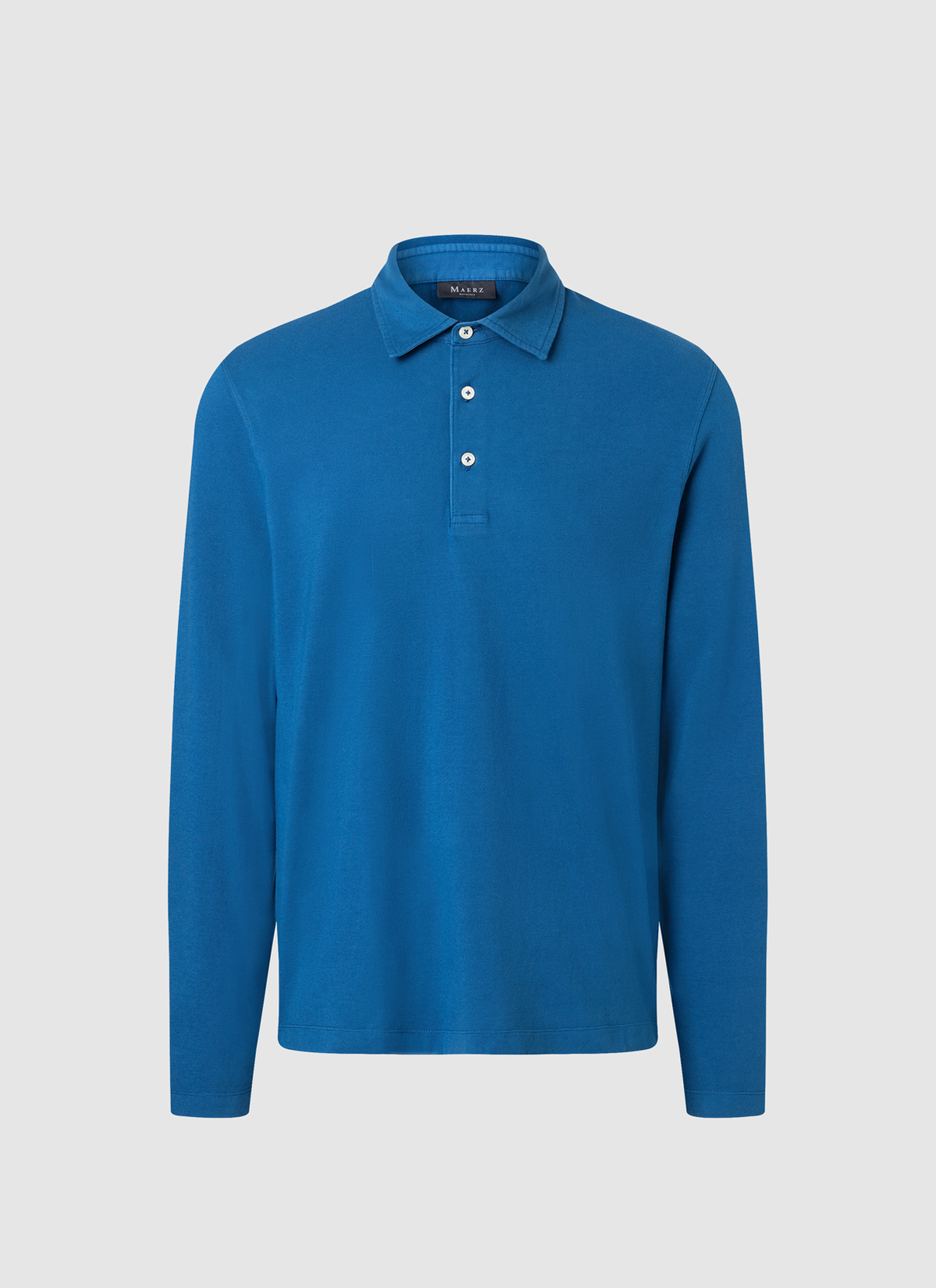 Poloshirt 1/1 Arm, Medium Blue 