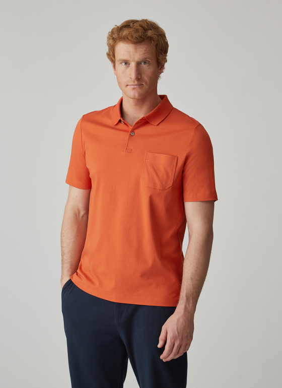 Poloshirt, Knopf 1/2 Arm Starfish Frontansicht