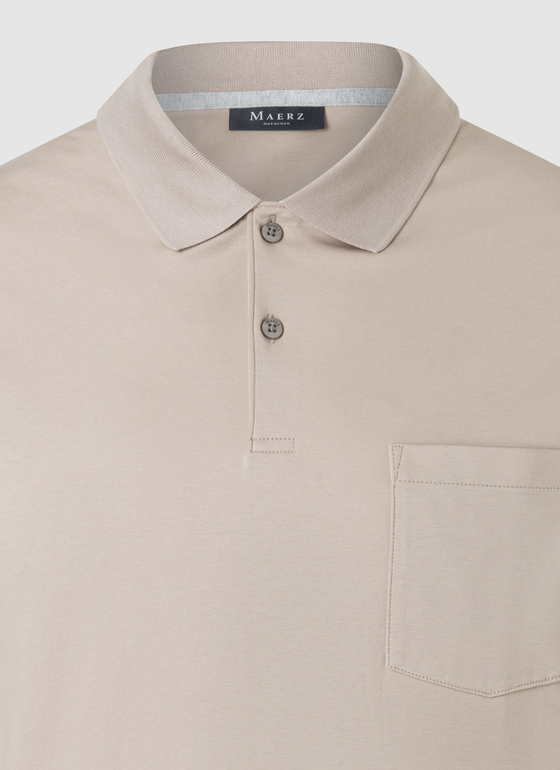 Poloshirt Frappuccino Frontansicht