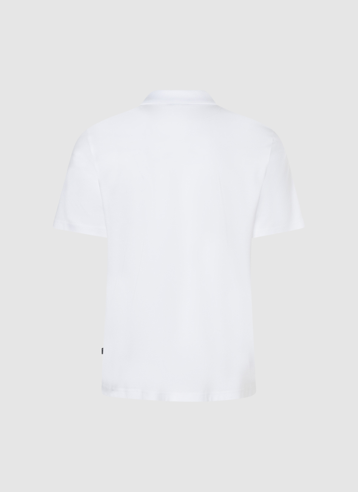 Poloshirt, Pure White Rückansicht
