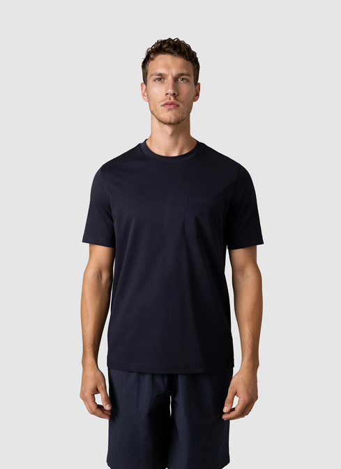 T-Shirt Rundhals 1/2 Arm width=