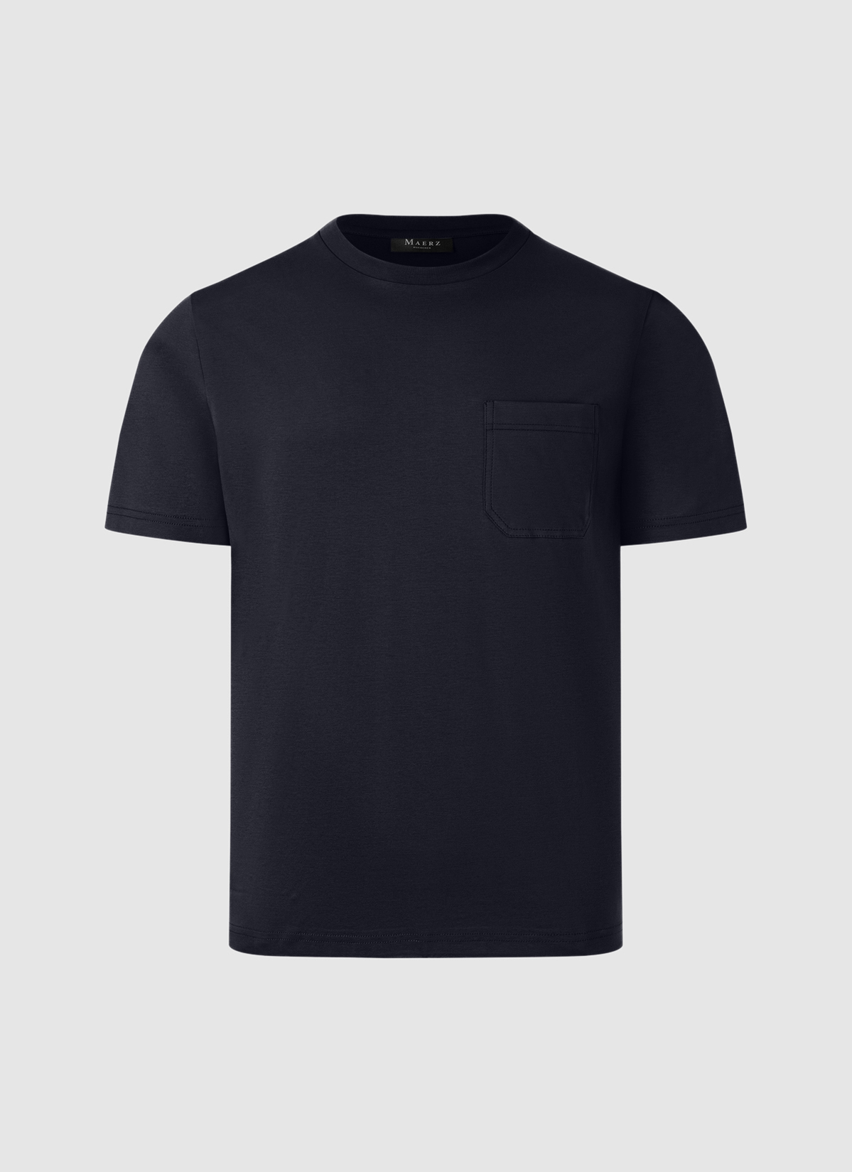 T-Shirt Rundhals 1/2 Arm, Navy 