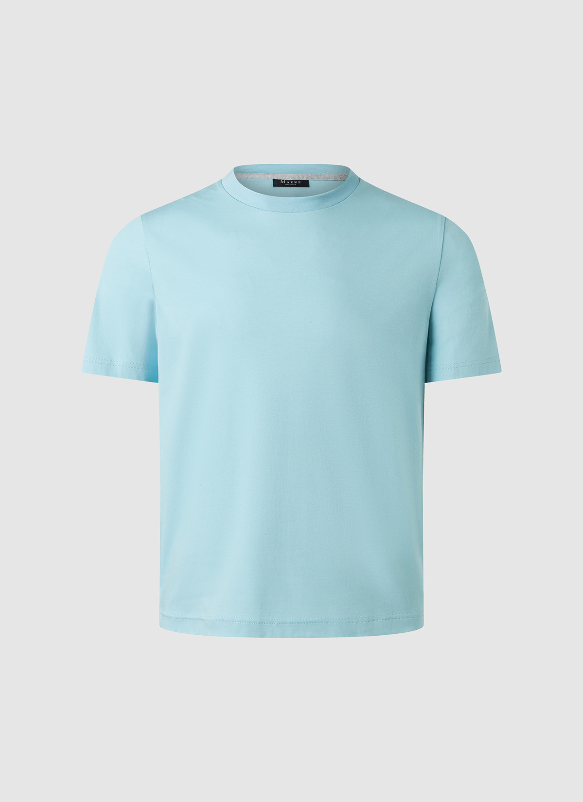 T-Shirt Rundhals 1/2 Arm, Bright Aqua