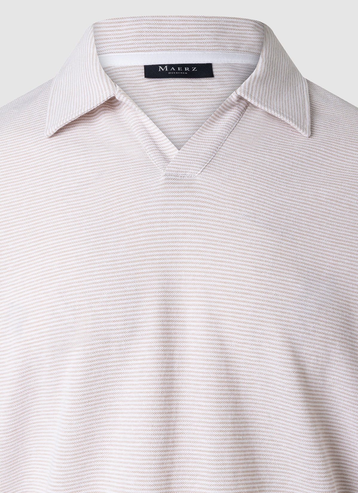 Poloshirt, Frappuccino Detailansicht 1