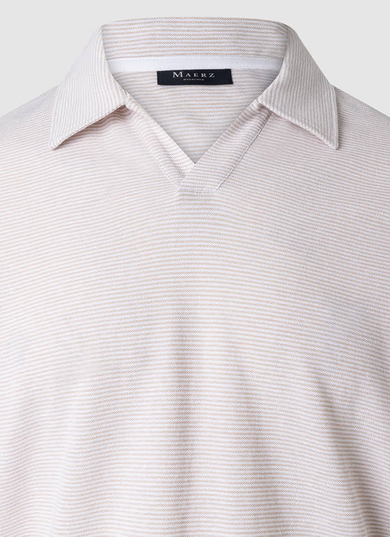 Poloshirt Frappuccino Frontansicht