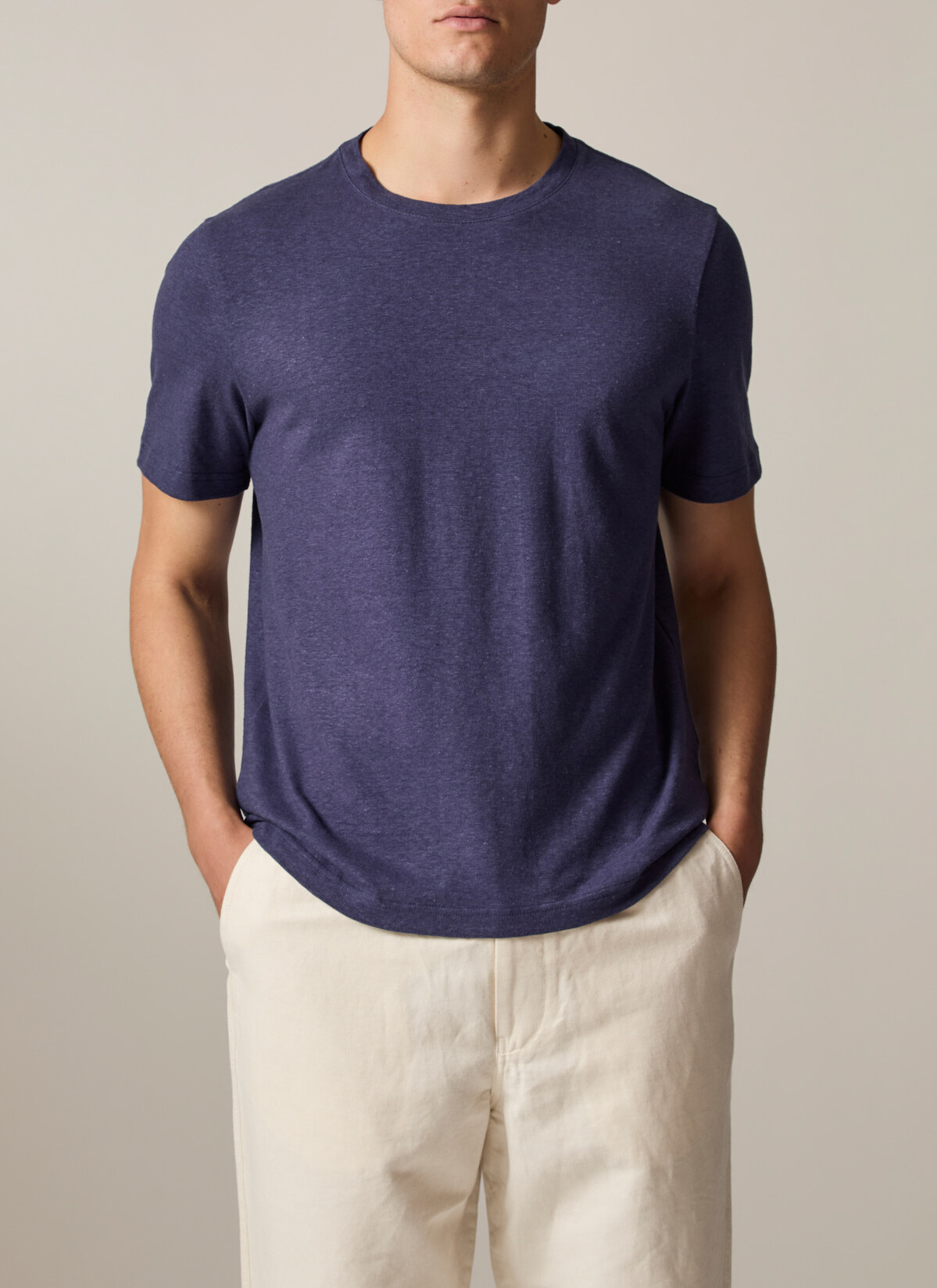 T-Shirt Rundhals 1/2 Arm, Deep Sea Frontansicht