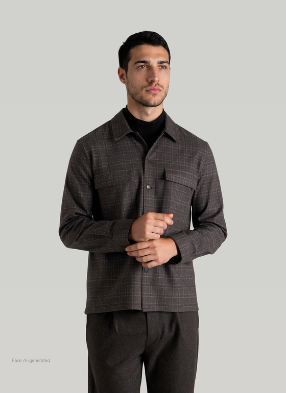 Overshirt Brownie Frontansicht