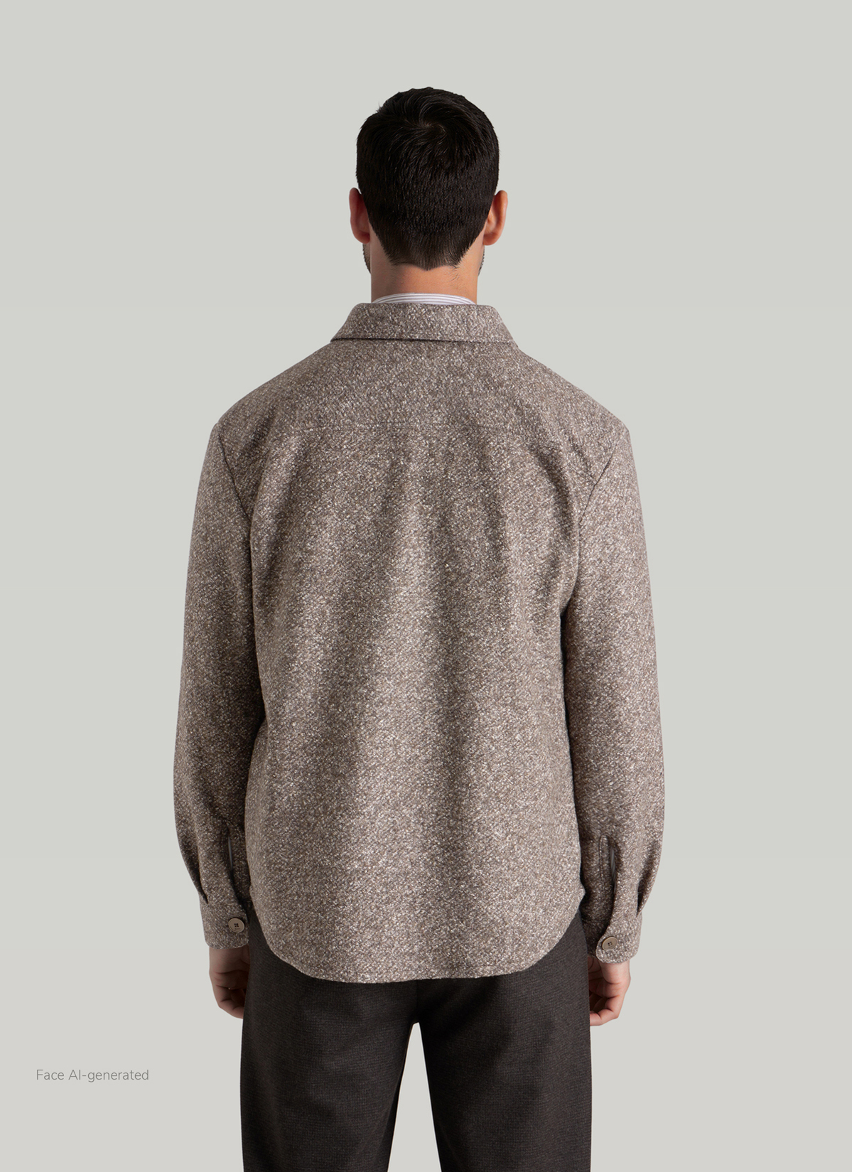 Overshirt, Brownie Rückansicht