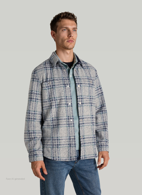 Overshirt, Shark Skin Detailansicht 2