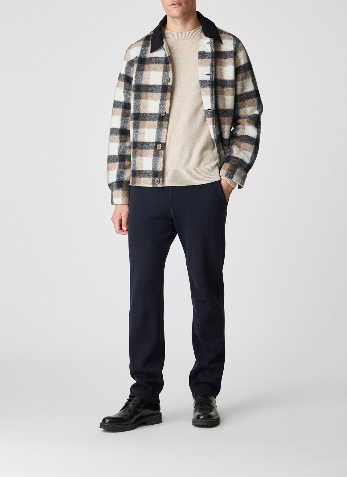 Jacke Wirk, Navy Detailansicht 1