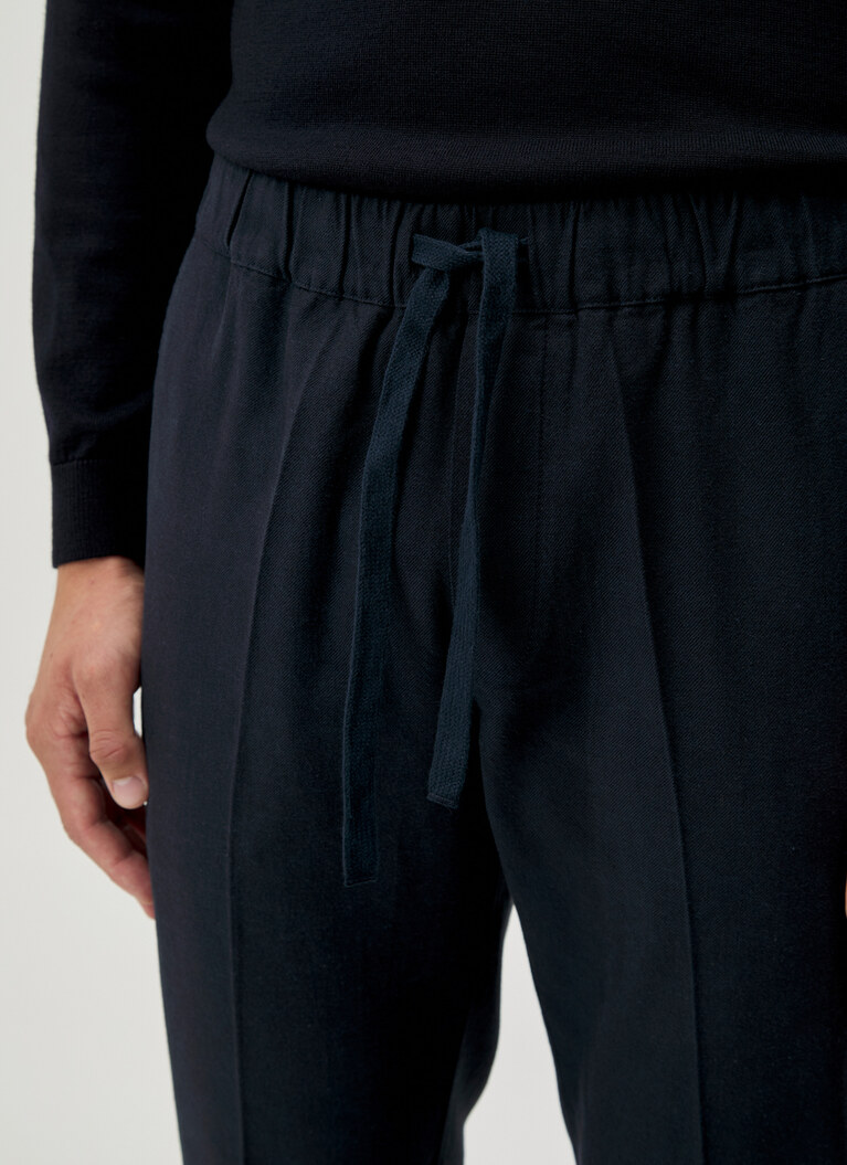 Hose, Navy Detailansicht 1