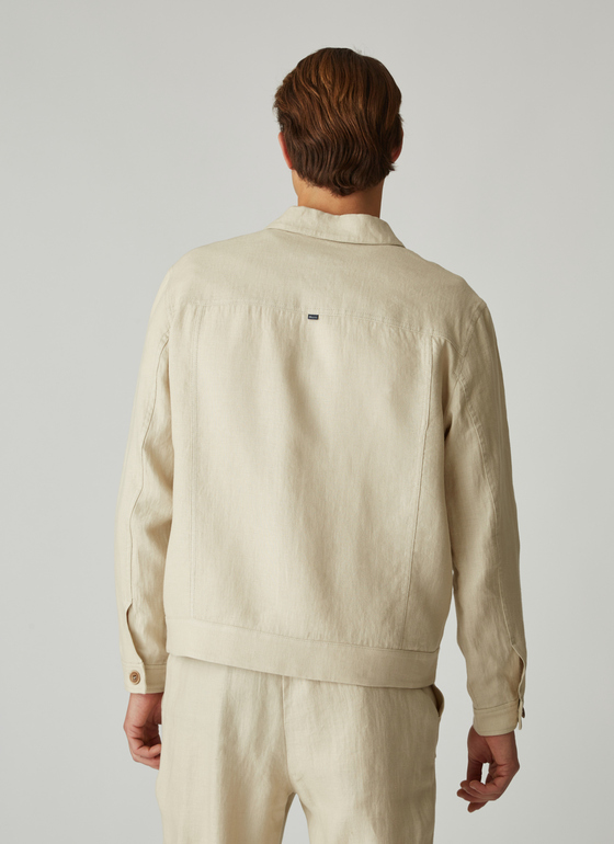 Overshirt Stirred Cappuccino Frontansicht