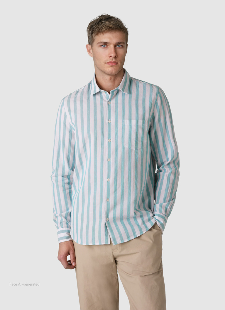 HemdPastel Turquoise Frontansicht