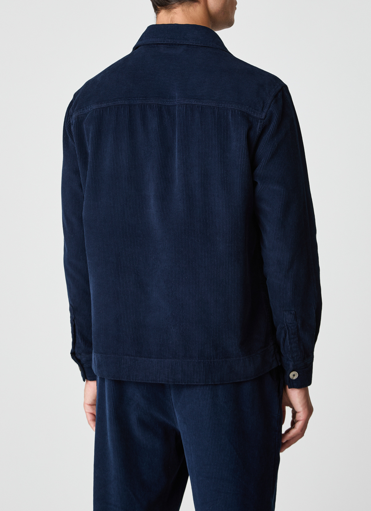Jacke Wirk, Navy Rückansicht