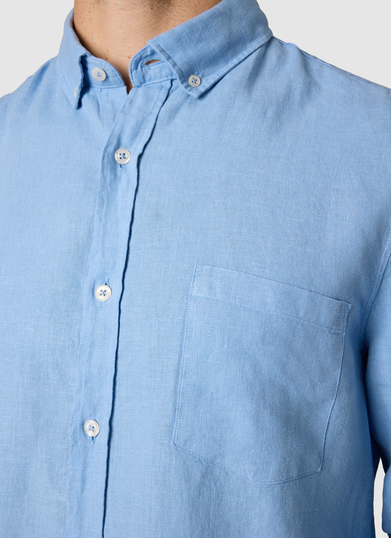 Hemd 1/1 Arm Blue Sky Frontansicht