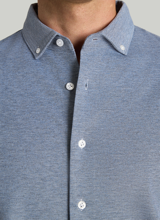 Hemd 1/1 Arm Dawn Blue Frontansicht