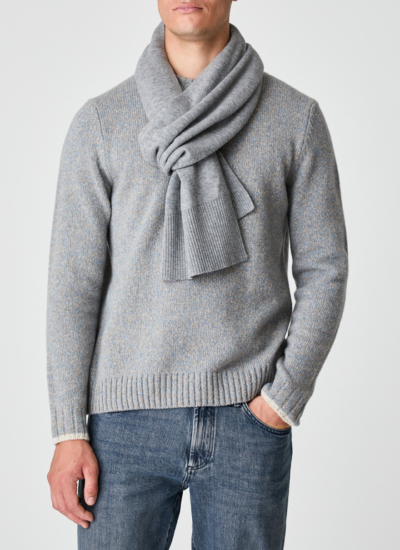 Schal Smoky Grey Frontansicht