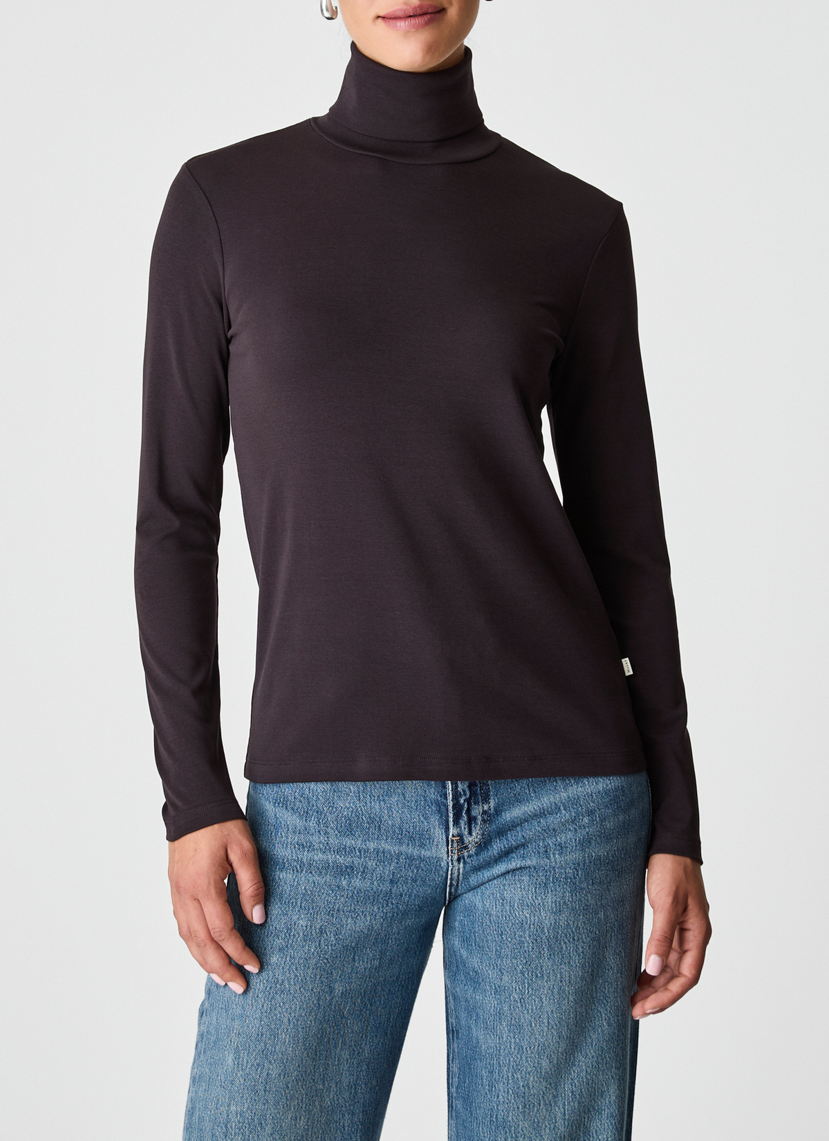 Bluse 1/1 Arm, Dark Espresso Detailansicht 1
