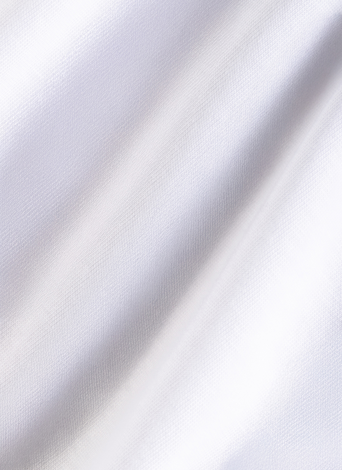 Rundhals T-Shirt, Pure White 