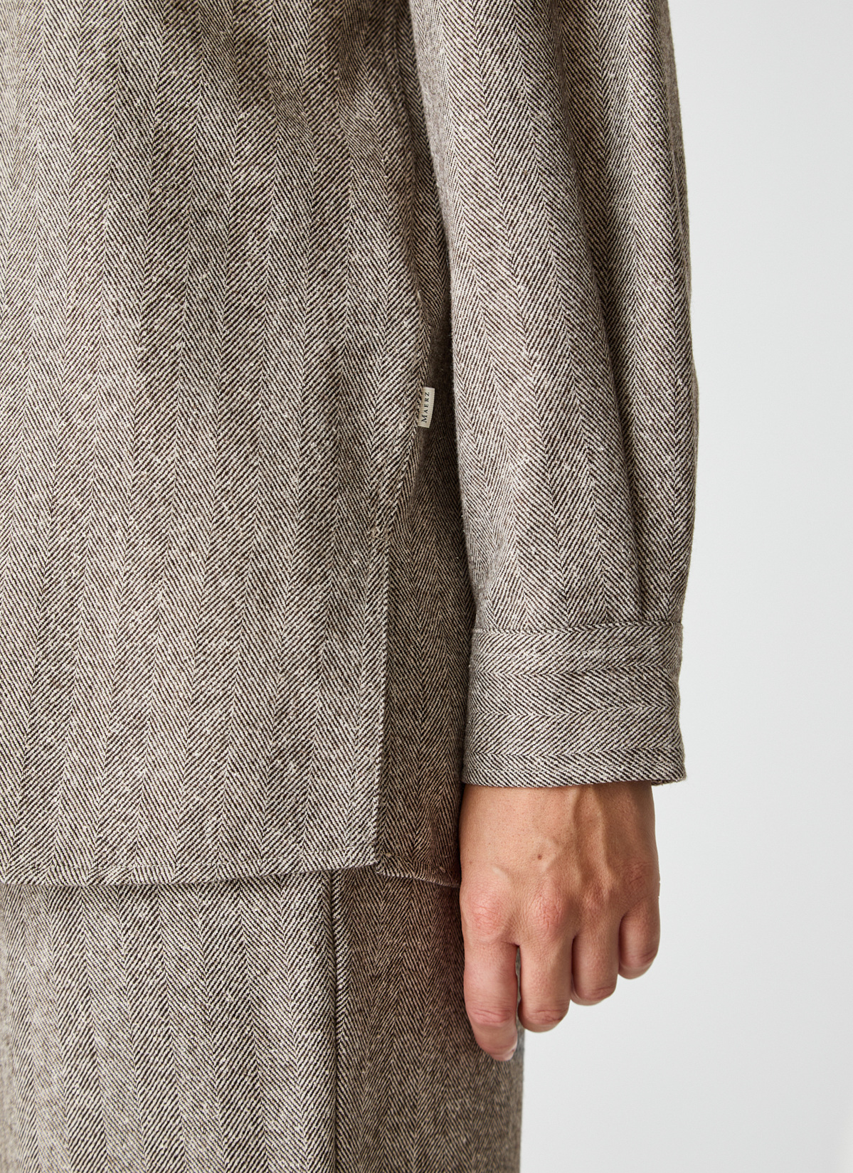 Overshirt, Dark Espresso Detailansicht 1