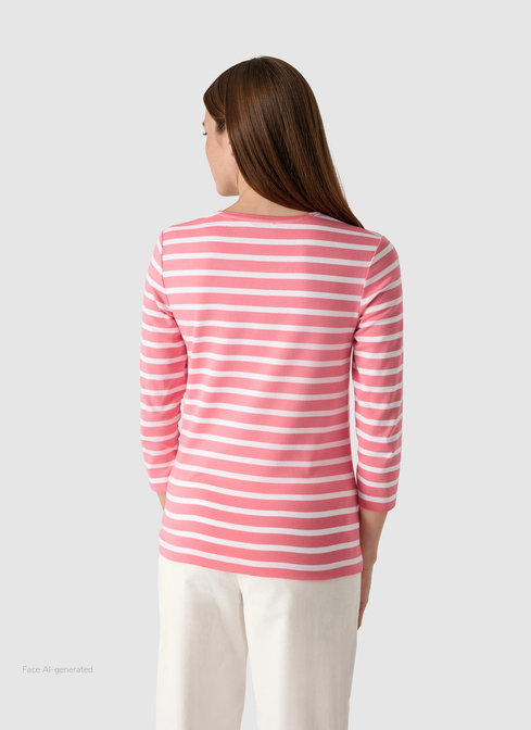 Shirt Rundhals 3/4 Arm width=