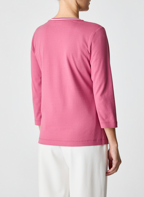 Longsleeve Rundhals 3/4 Arm width=