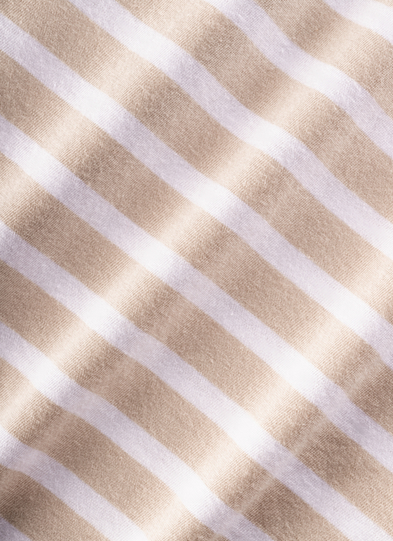 T-Shirt Rundhals 1/2 Arm French Oak Frontansicht