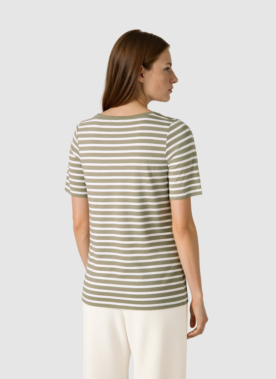 T-Shirt Rundhals 1/2 Arm Dried Herb Frontansicht