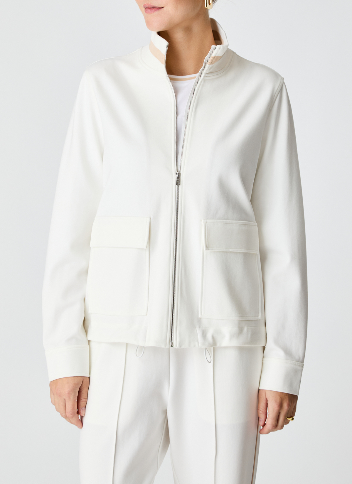 Jacke Wirk, New White Frontansicht