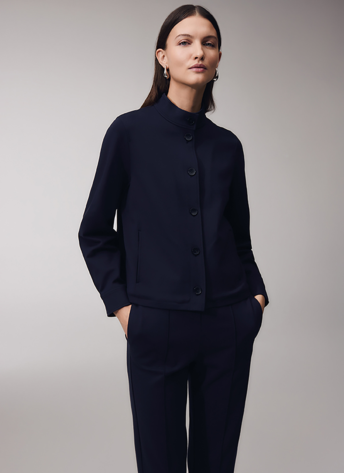 Shirt Polohemd, Navy Frontansicht
