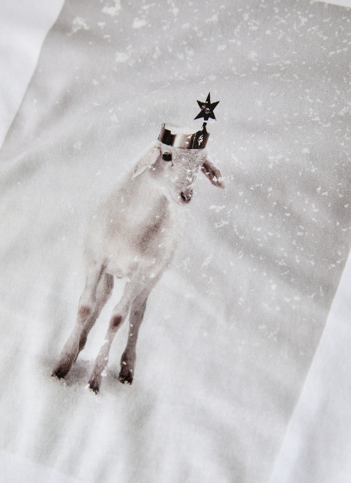 T-Shirt Rundhals 1/2 Arm, Pure White 