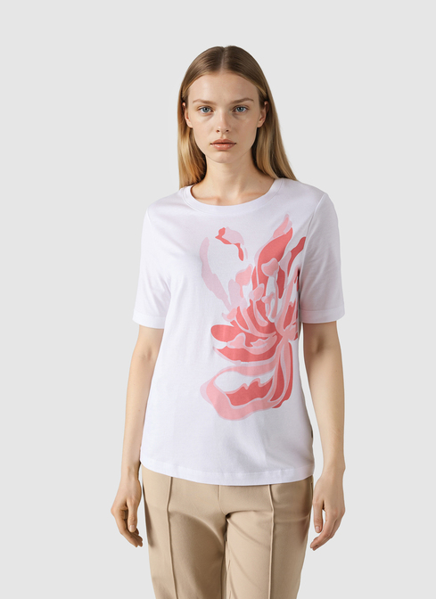 T-Shirt Rundhals 1/2 Arm width=