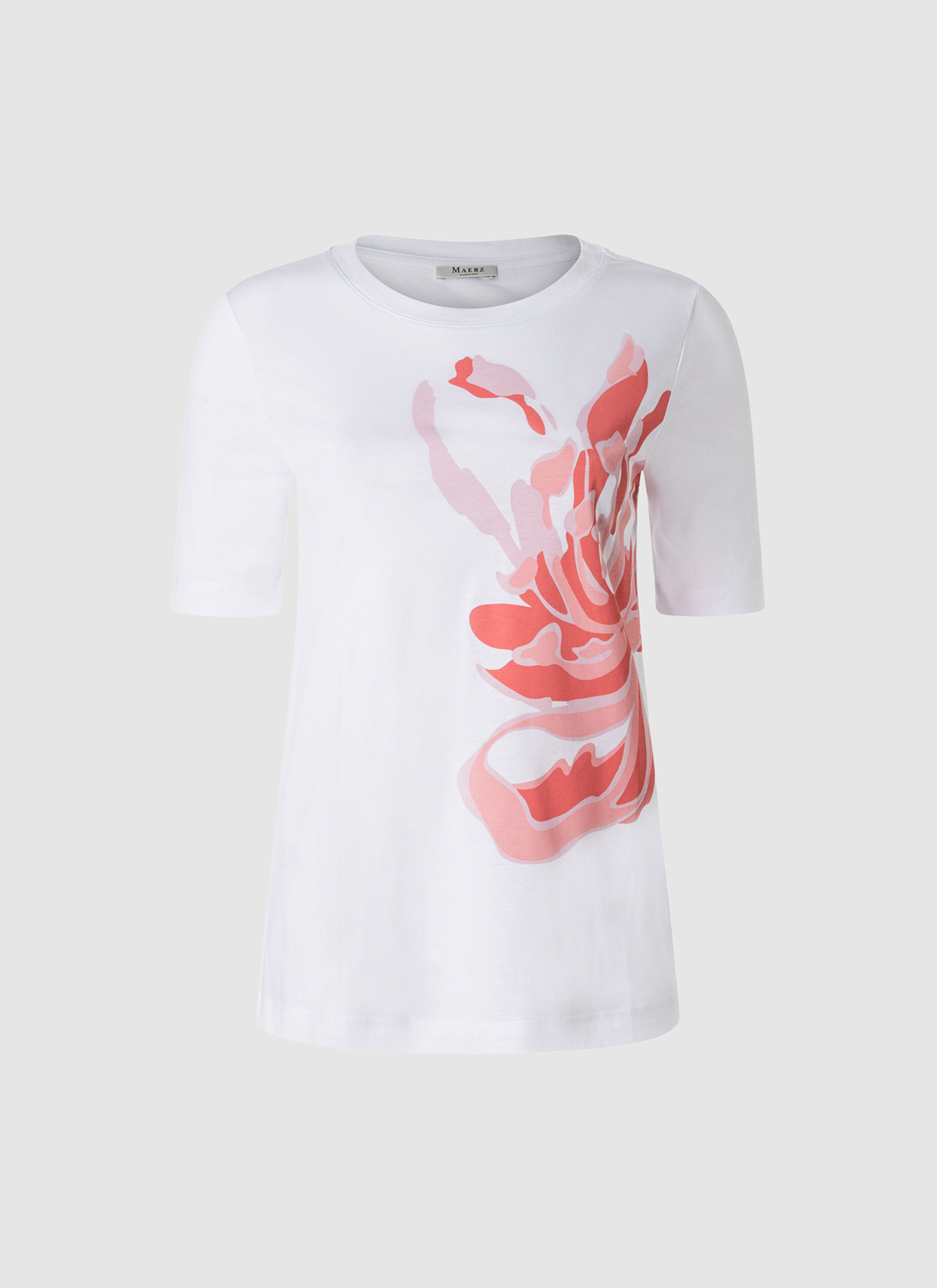 T-Shirt Rundhals 1/2 Arm, Coral Reef 