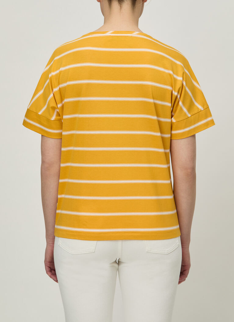 T-Shirt Rundhals 1/2 Arm, Sunflower Rückansicht