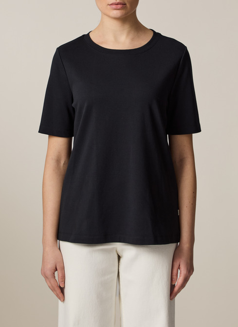 T-Shirt Rundhals 1/2 Arm width=