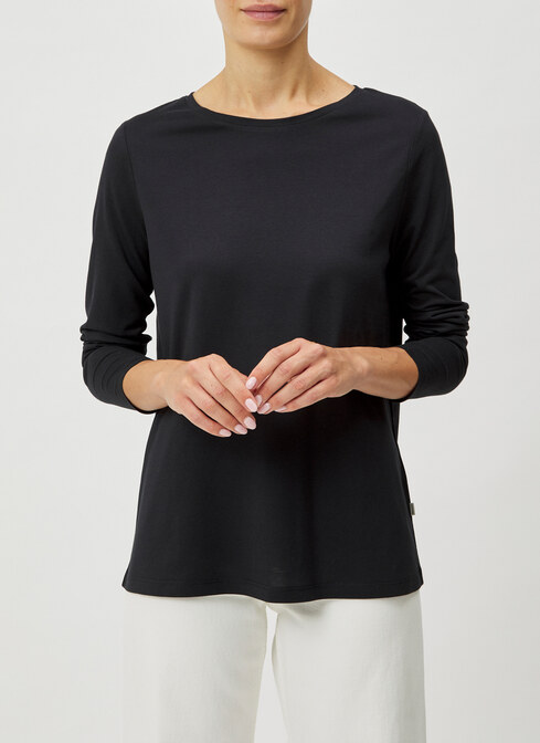 T-Shirt Rundhals 1/2 Arm width=