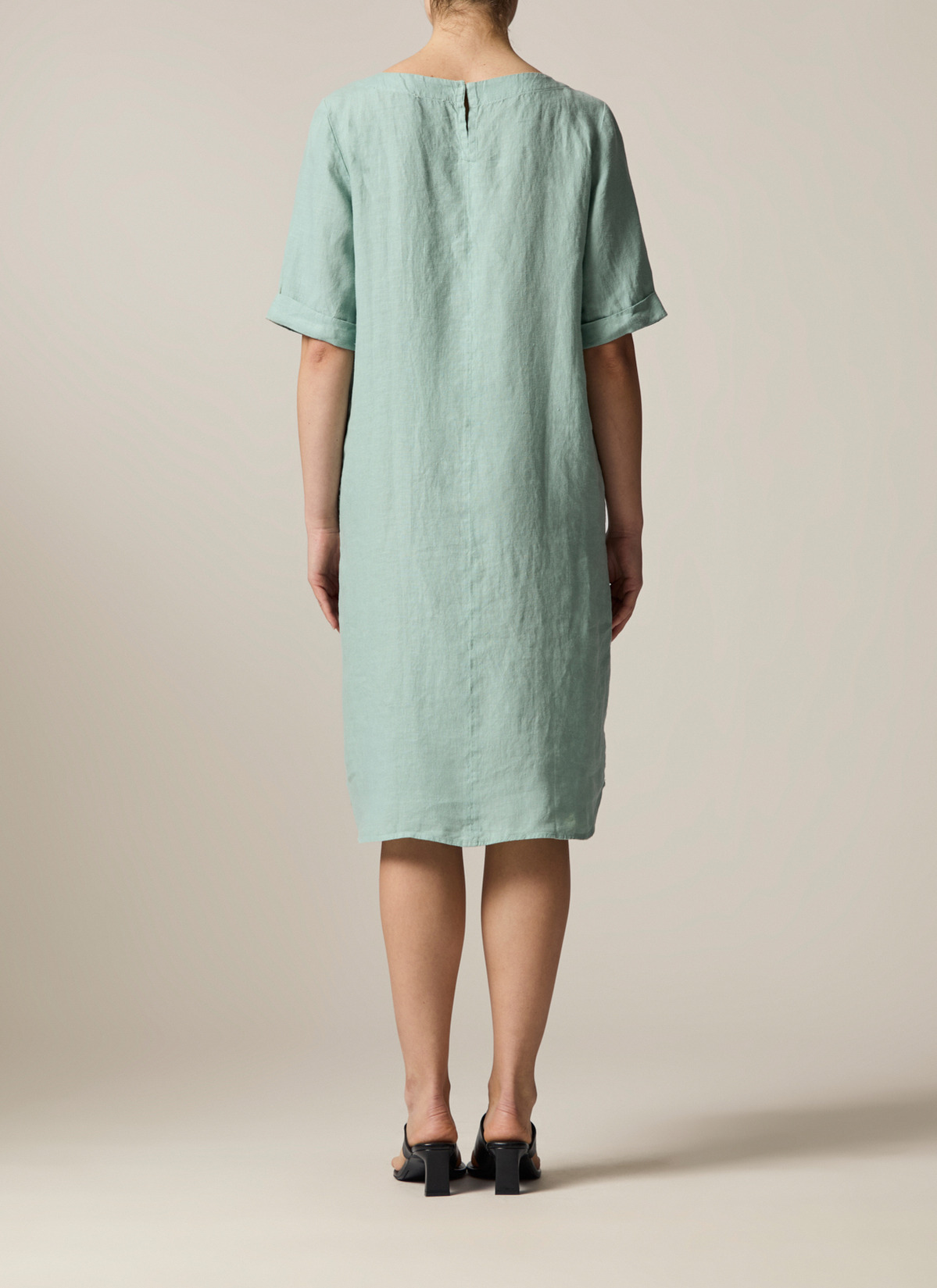 Kleid, Light Aqua Rückansicht