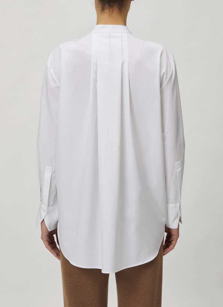 Bluse 1/1 Arm, Pure White Rückansicht