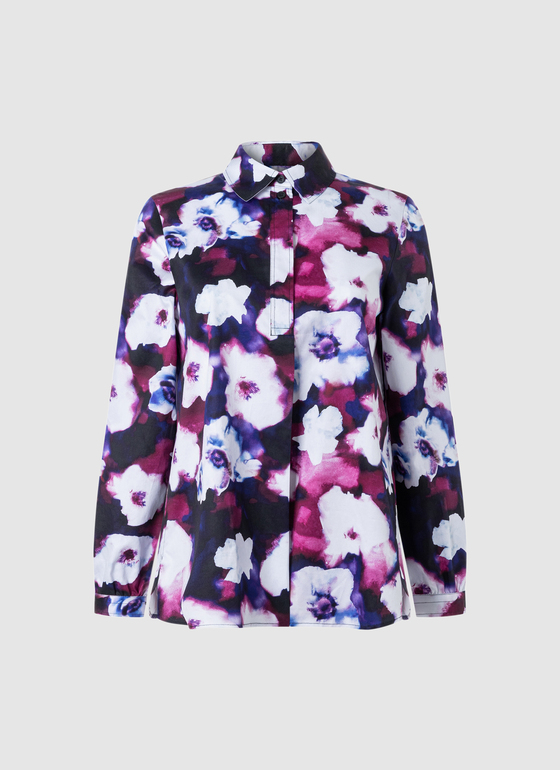 Shirt Polohemd Smoky Pink Frontansicht